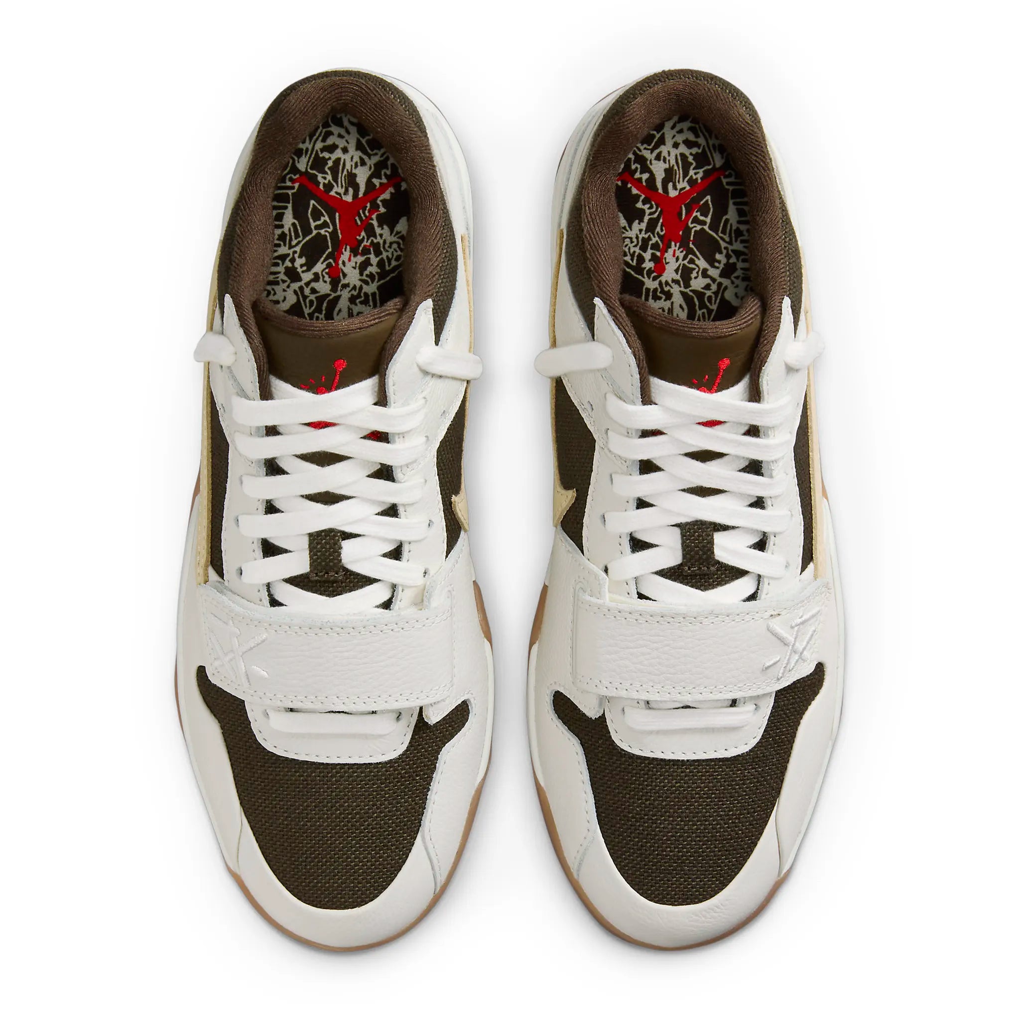 Top view of Jordan Jumpman Jack TR Travis Scott Sail FZ8117-100
